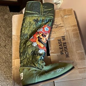 Ed hardy boots